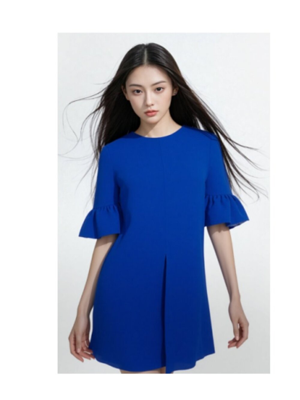 Elzpeth Frill Sleeve Playsuit, by Ted Baker